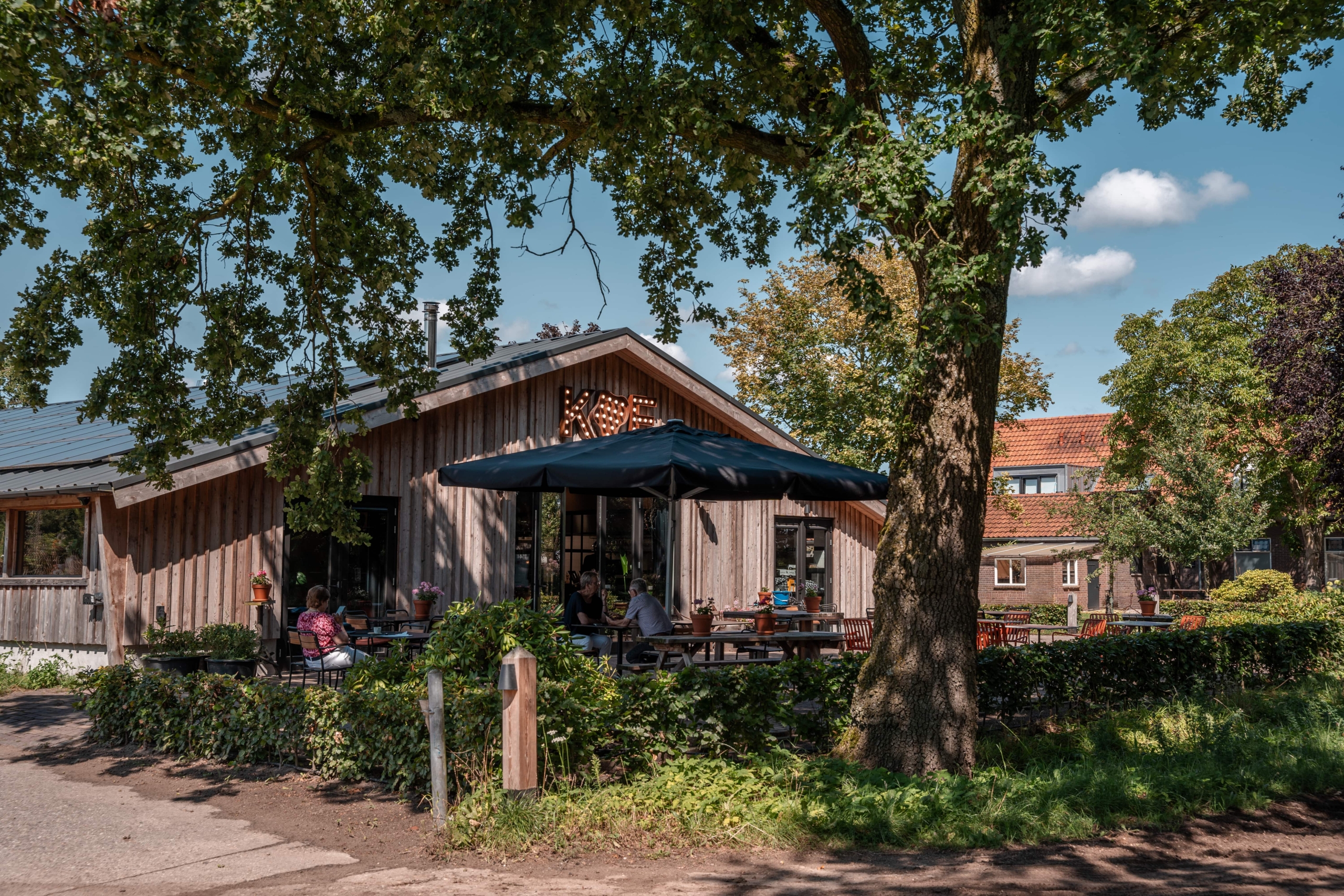 Terras in Otterlo KOE